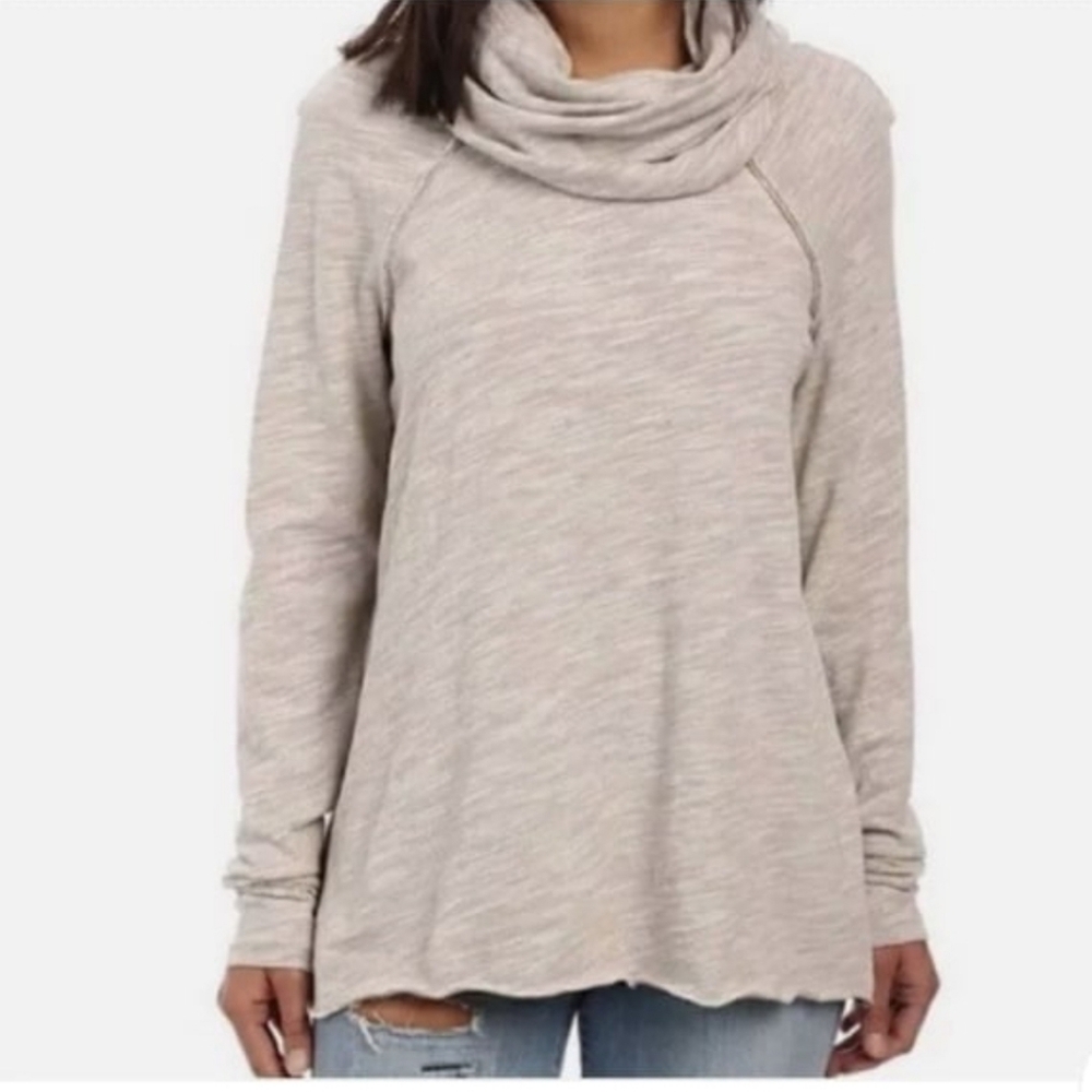 Free People Cowl Neck Sweater